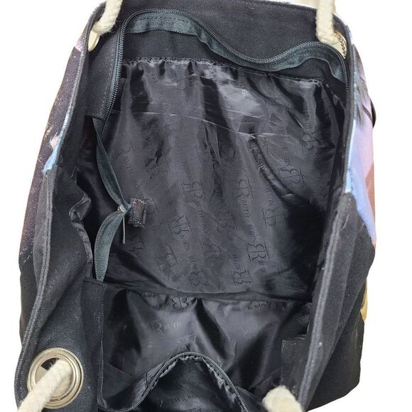 🐞7/$25 Robin Ruth Women Handbags, St. Kitts & Nevis Weekender Canvas Tote Bag - Picture 7 of 12